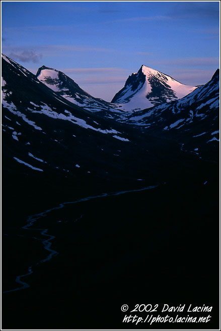 Sunset Over Jotunheimen - Jotunheimen II, Norway
