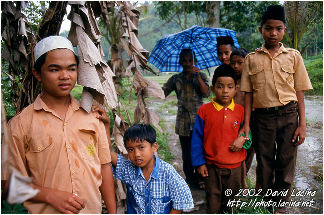 Children In Sianok Valley - Minangkabau, Indonesia