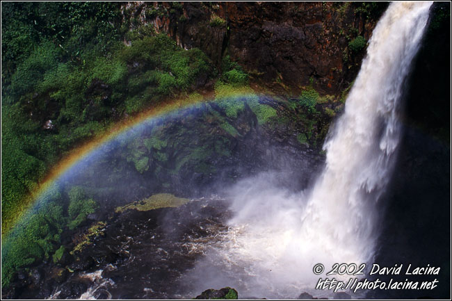 W Waterfall - Kerinci, Indonesia
