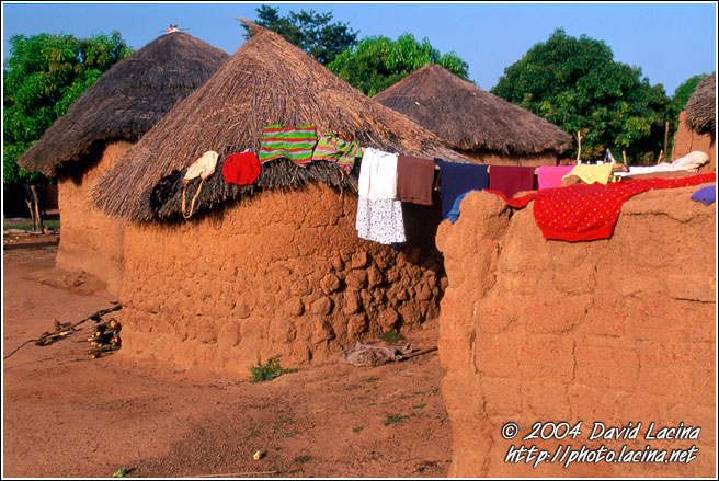 Drying Clothes - Larabanga, Ghana