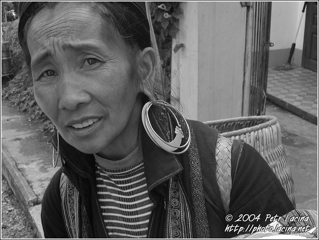 Tribal Woman - Vietnam in B&W, Vietnam
