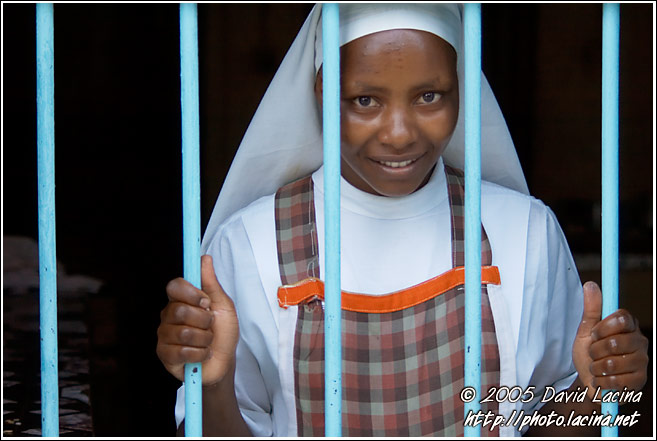 Nun In Monastery - People Of Usambara Mountains, Tanzania
