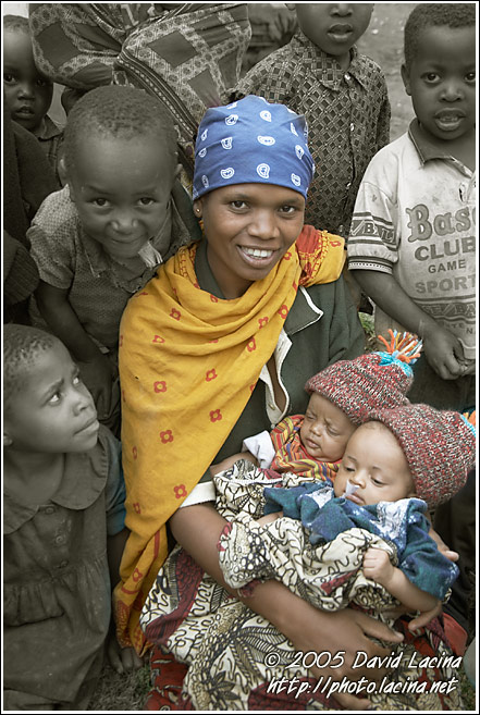 Happy Family - Colorized Tanzania, Tanzania