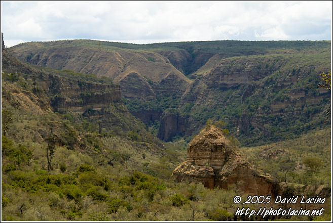 Landscape Of Lower Gorge - Hell's Gate, Kenya
