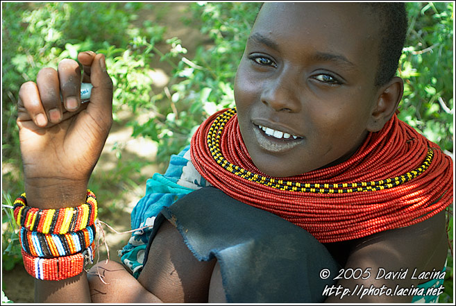 Samburu Girl - Samburu Portraits, Kenya