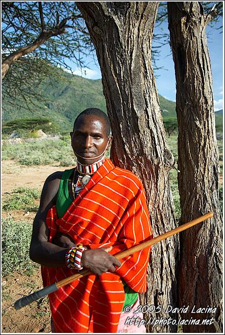 Protecting The Samburu Land - Samburu Portraits, Kenya