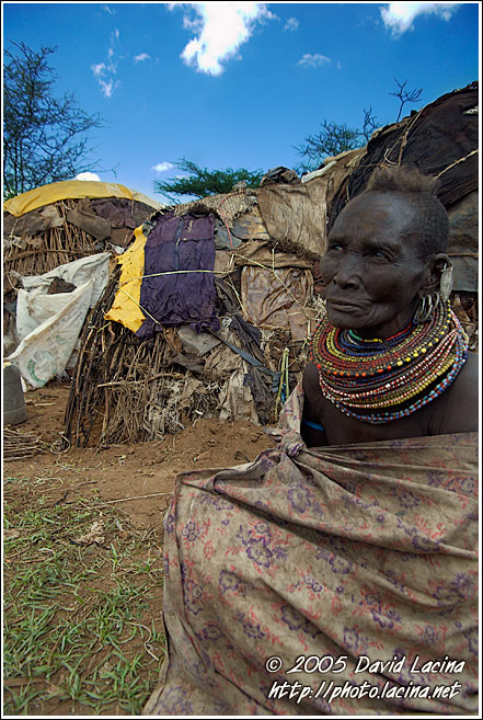 Turkana Woman - Turkana Tribe, Kenya