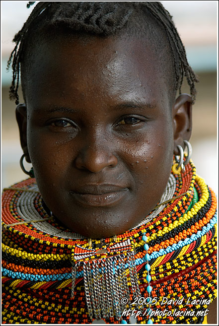 Turkana Princess - Turkana Tribe, Kenya