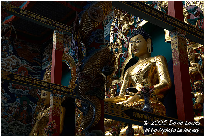 Buddha Shakyamuni The Founder Of Buddhism - Golden Temple, Namdroling Monastery, India