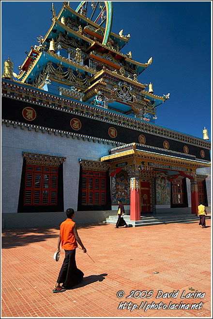 Life In Namdroling Monastery - Golden Temple, Namdroling Monastery, India