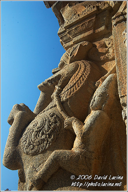 Vittala Temple Carving - Hampi Historical, India