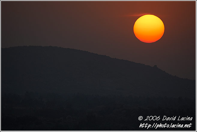 Sunset, Hemakuta Hill - Hampi - Nature, India