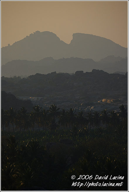 Sunset, Hemakuta Hill - Hampi - Nature, India