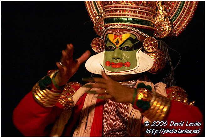 Kathakali Performer - Kathakali, India