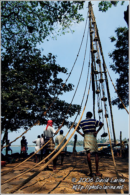 Chinese Net Workers - Cochin - Chinese Nets (Cheena vala), India