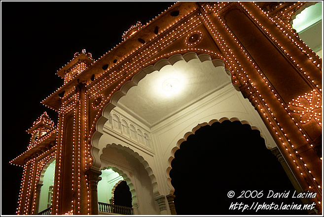 One Of Gates Of Maharajah's Palace - Mysore, India