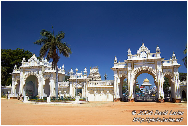 Entrance To Maharajah's Palace - Mysore, India