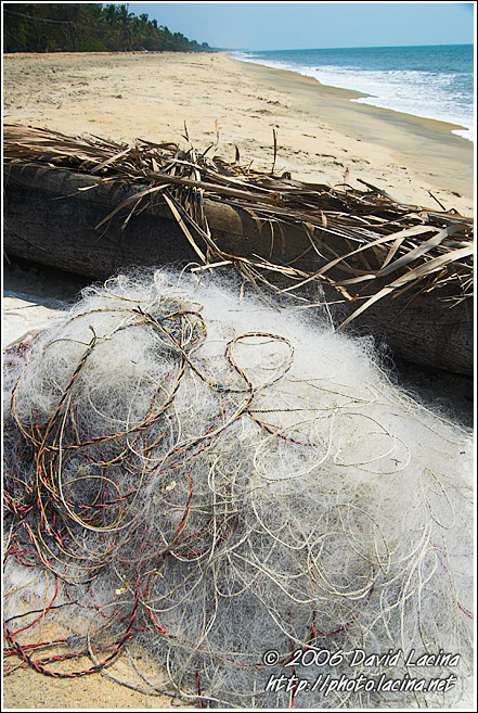 Fishing Net At Cherai Beach - Cochin (Kochi), India