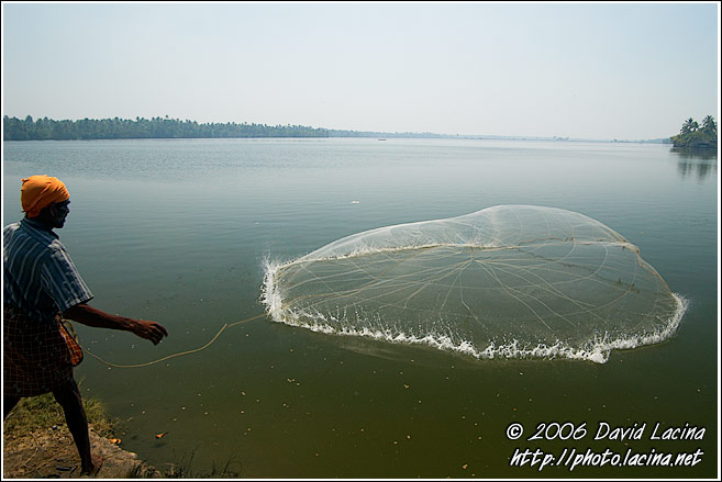 Local Fisherman - Cochin (Kochi), India