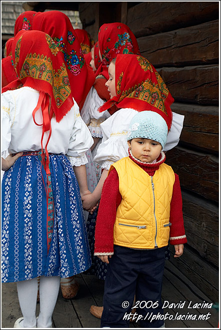 Dancers In Traditional Wallachian Costumes - Spring celebrations in Wallachia, Czech republic