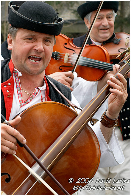 Musicians In Traditional Wallachian Costume - Spring celebrations in Wallachia, Czech republic
