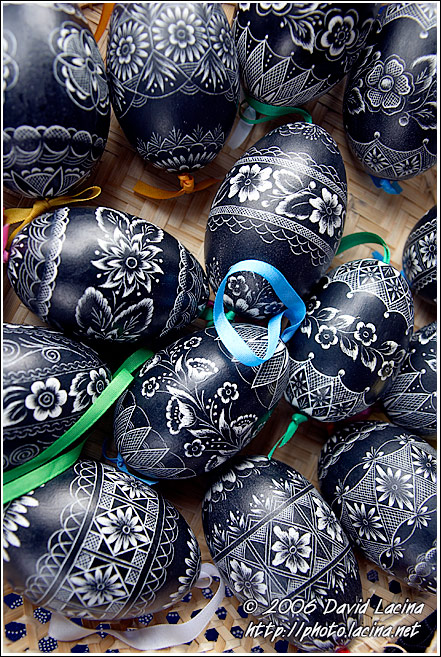 Hand Decorated Eggs - Spring celebrations in Wallachia, Czech republic