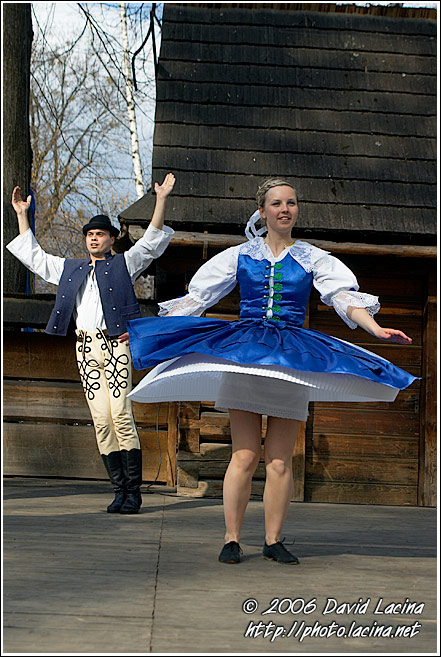 Traditional Wallachian Dance - Spring celebrations in Wallachia, Czech republic