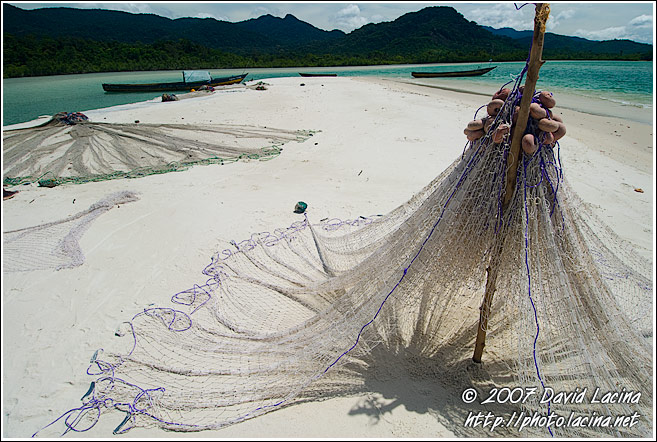 Fishing Nets On The Beach - People And Nature, Sierra Leone