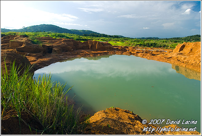 Landscape Of Koidu - Diamond Mines In Color, Sierra Leone