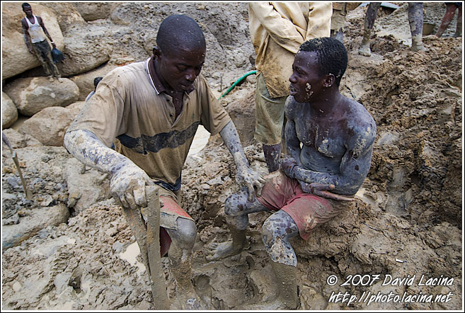 Going To Take A Rest - Diamond Mines In Color, Sierra Leone