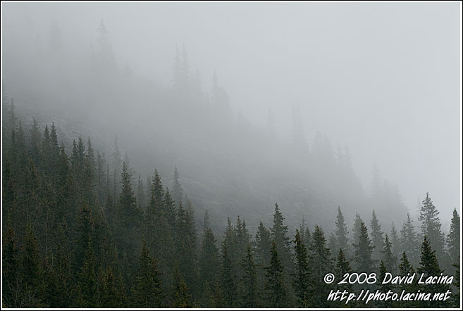 Mountains And Fog - Hemsedal In Winter, Norway