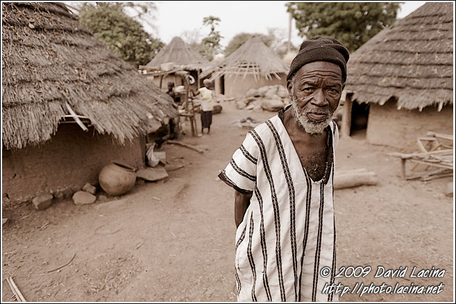 Bedick Eldery Man - Bedick Tribe, Senegal