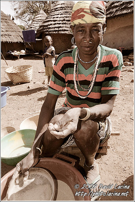 Biwol Bedick Woman - Bedick Tribe, Senegal