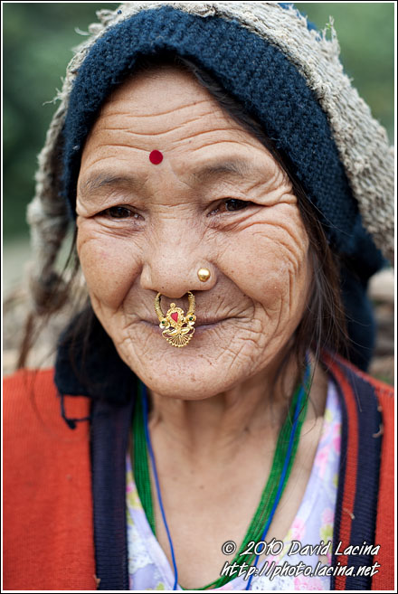 Bhutia Woman - Buddhist Sikkim, India