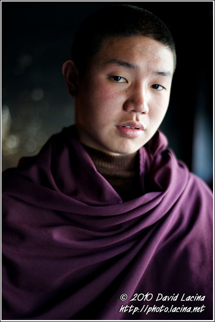 Buddhist Monk, Enchey Monastery - Buddhist Sikkim, India