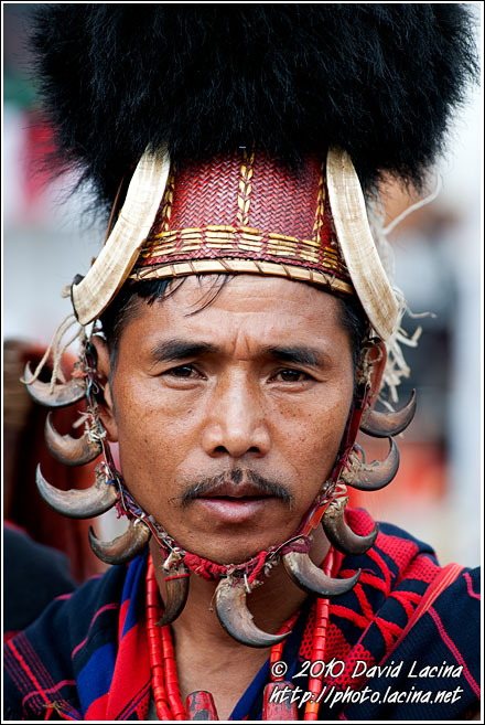 Sangtam Warrior - Nagaland, India
