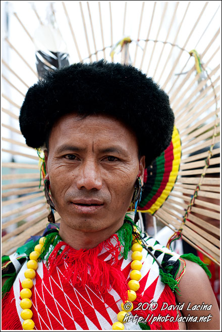 Angami Tribesman - Nagaland, India