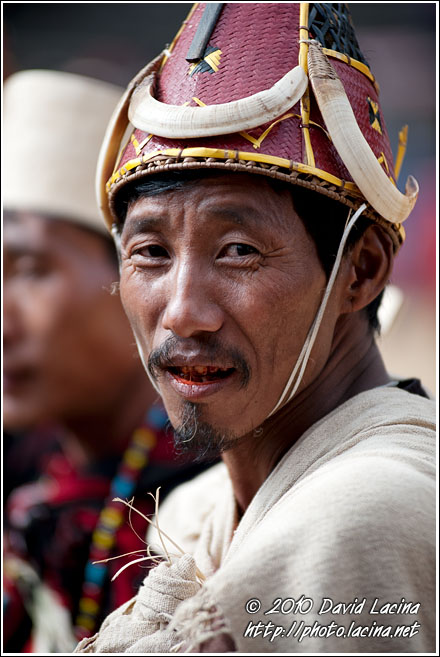 Konyak Tribesman - Nagaland, India