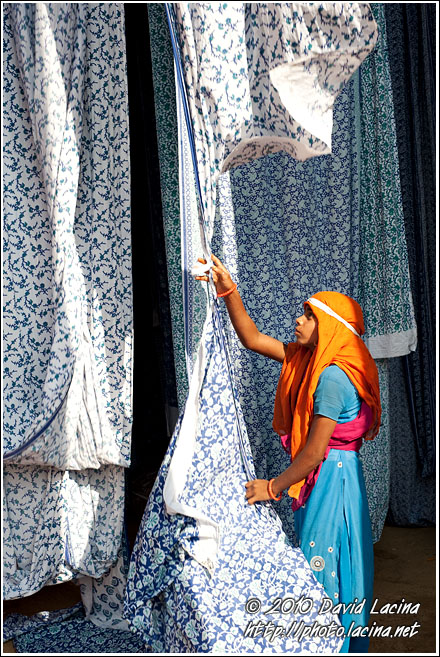 Child Labor - Jaipur fabric factory, India