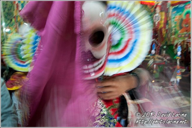 Preparing For The Dance - Cham Dance, India