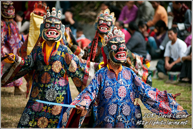 Mask Dancers - Cham Dance, India