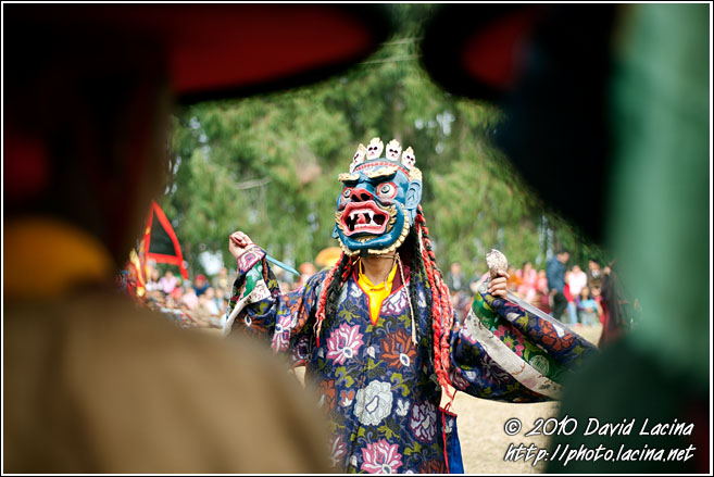 Mask Dancer - Cham Dance, India