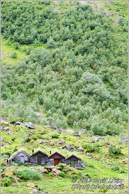 Huts On Mountains - Land Of Fjords, Norway