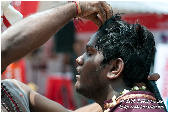 Waking Up From Trance - Thaipusam, Malaysia