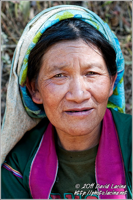 Tribal Woman - Kalaw Trekking, Myanmar (Burma)