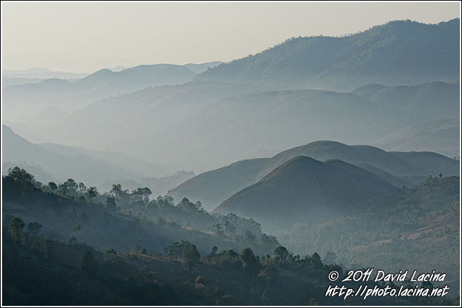 Sunrise In The Hills - Kalaw Trekking, Myanmar (Burma)