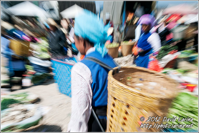 Woman At Local Market - Dali And Erhai Lake, China