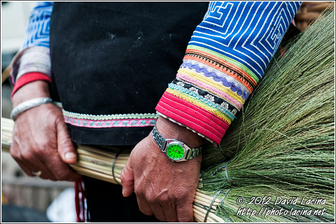 Yi Dress Detail - Tribal Local Market, China