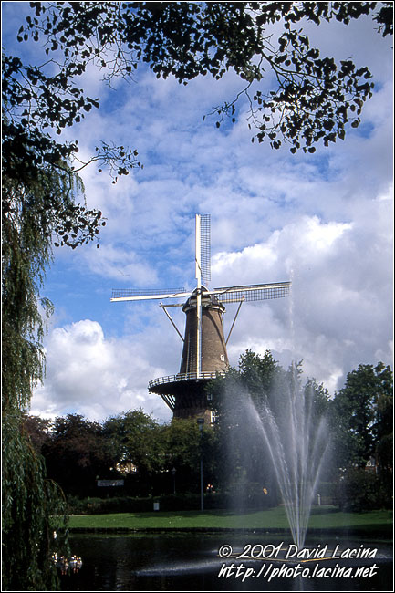 Windmill In Laiden - Best Of Netherlands, Netherlands