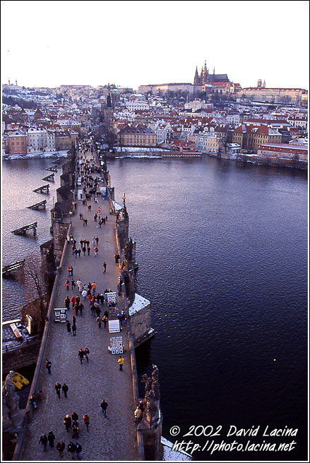 Charles Bridge And Prague Castle In The Background - Prague, Czech republic